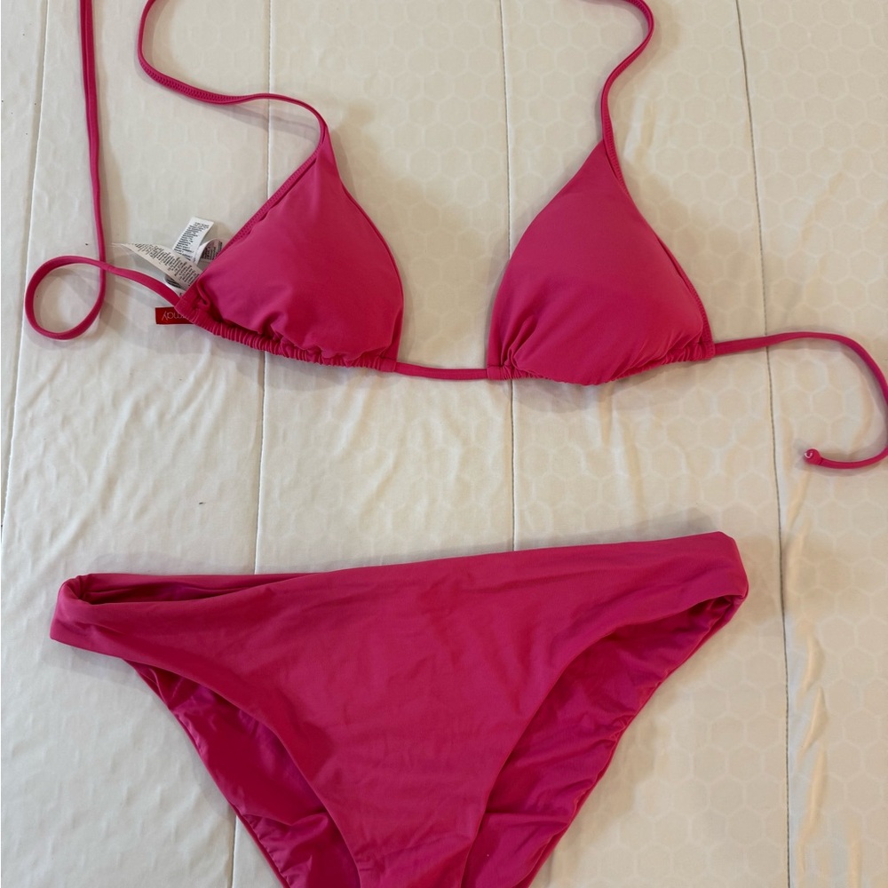 Yamaha Pink Triangle Bikini Swimwear
